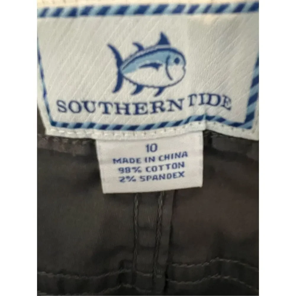Southern Tide Boys Grey Pants Size 10